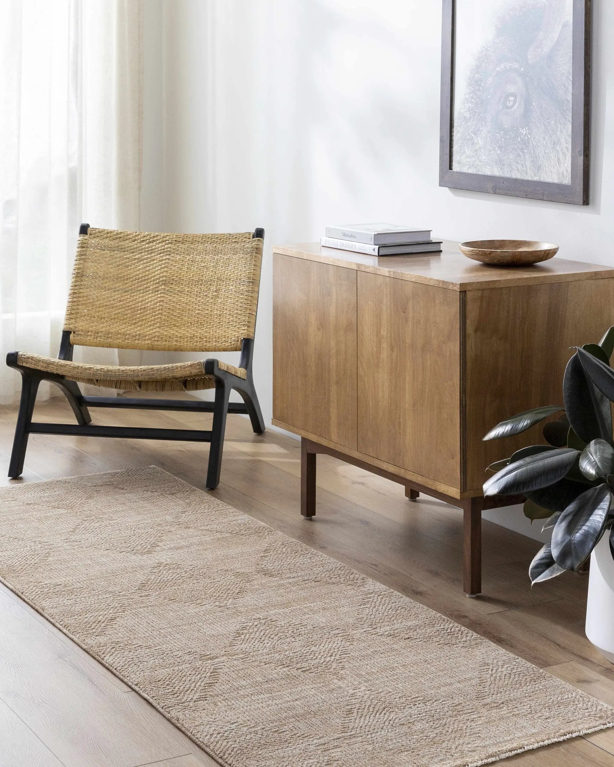 Dekan Tan Area Rug by Boutique Rugs