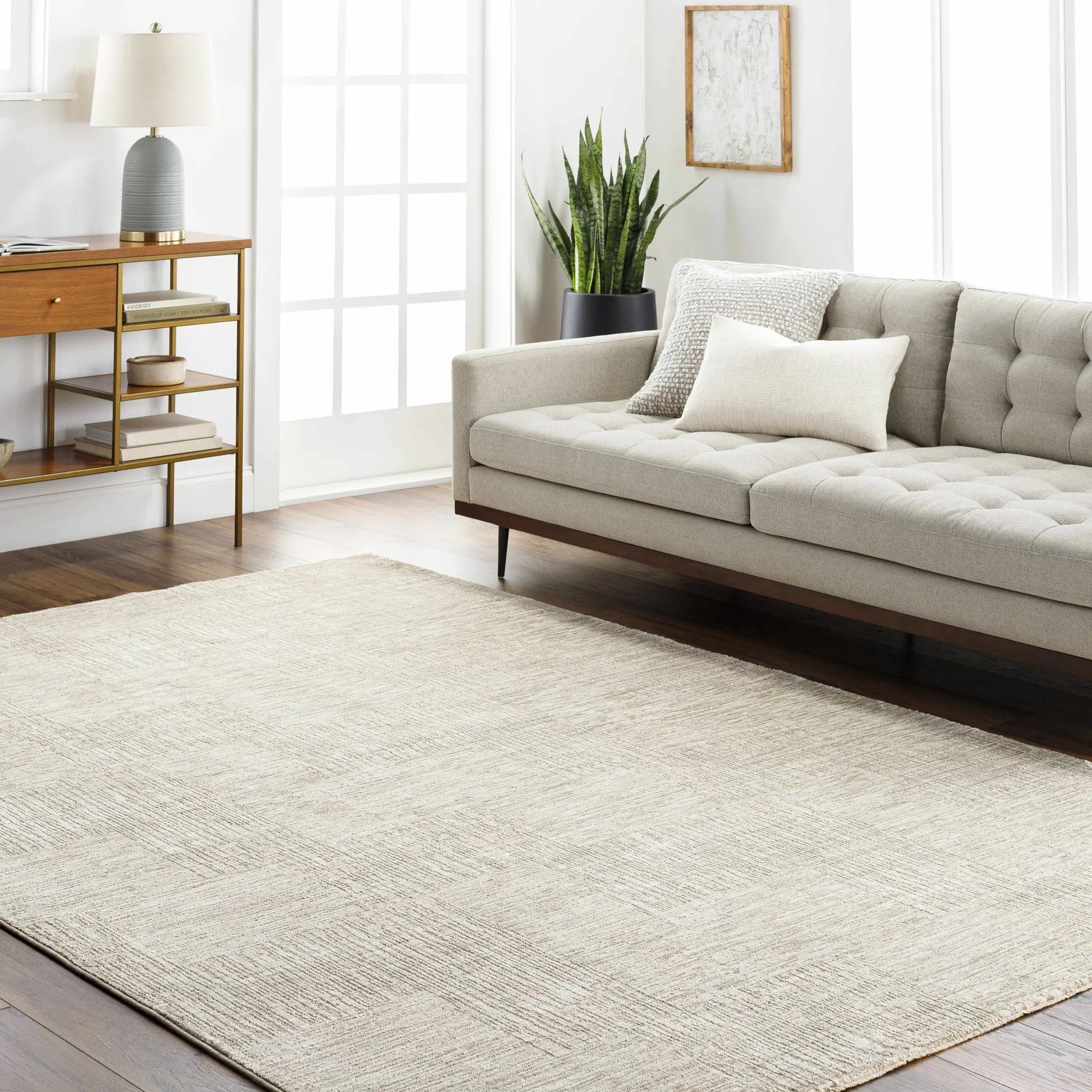 Goren Gray Area Rug by Boutique Rugs