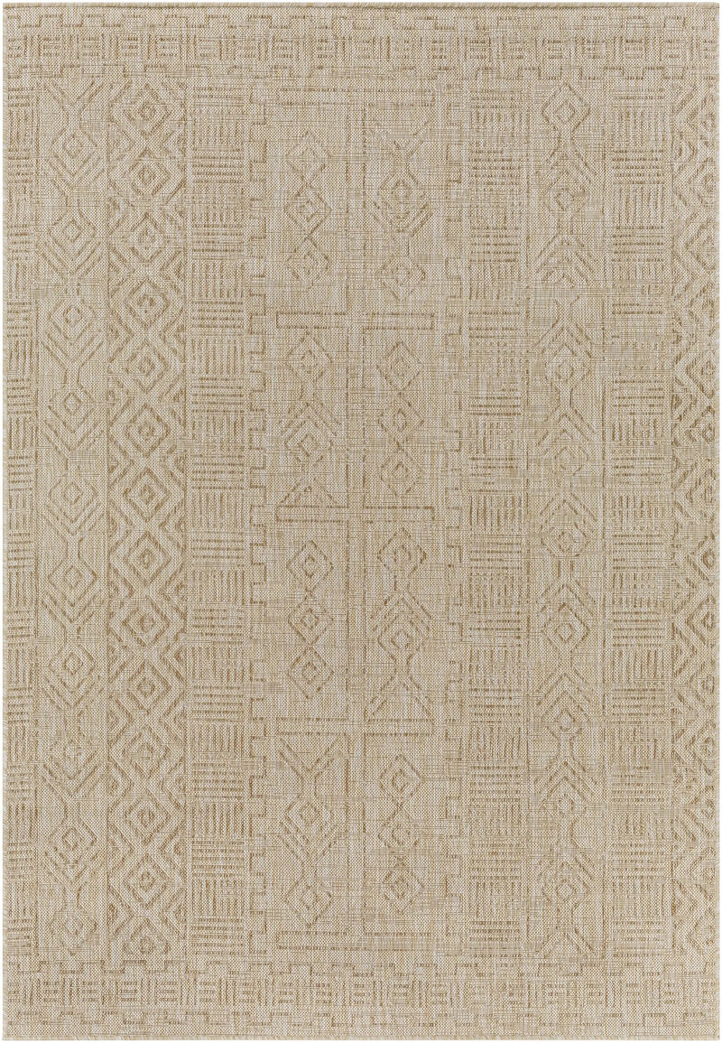 Epson Beige Indoor & Outdoor Rug - Clearance by Boutique Rugs