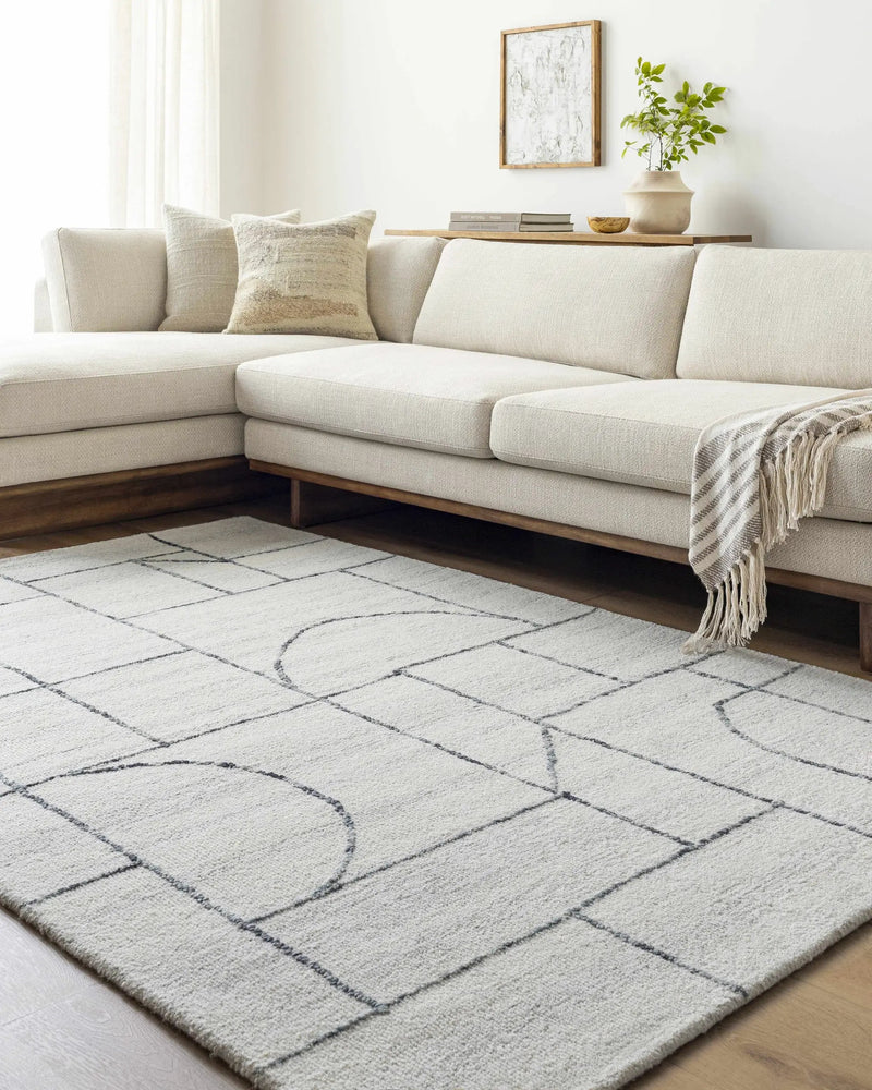 Sanaz Charcoal Area Rug - Clearance by Boutique Rugs