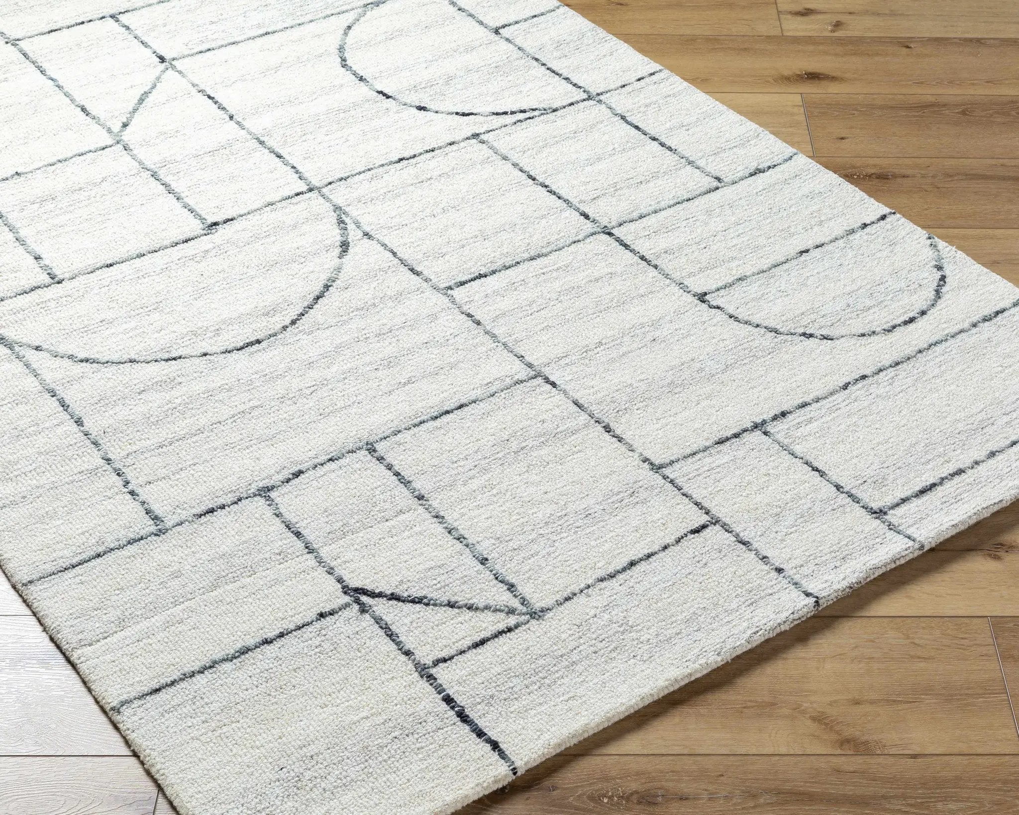 Sanaz Charcoal Area Rug - Clearance by Boutique Rugs