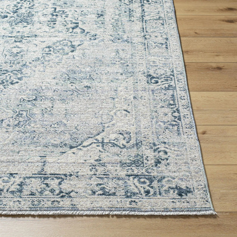 Jemma Blue Medallion Area Rug - Clearance by Boutique Rugs