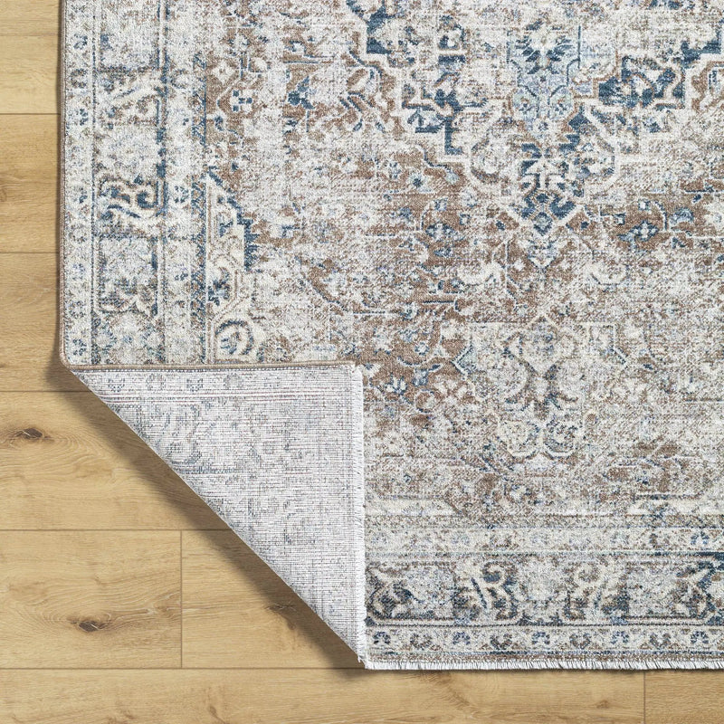 Jemma Brown Medallion Area Rug - Clearance by Boutique Rugs