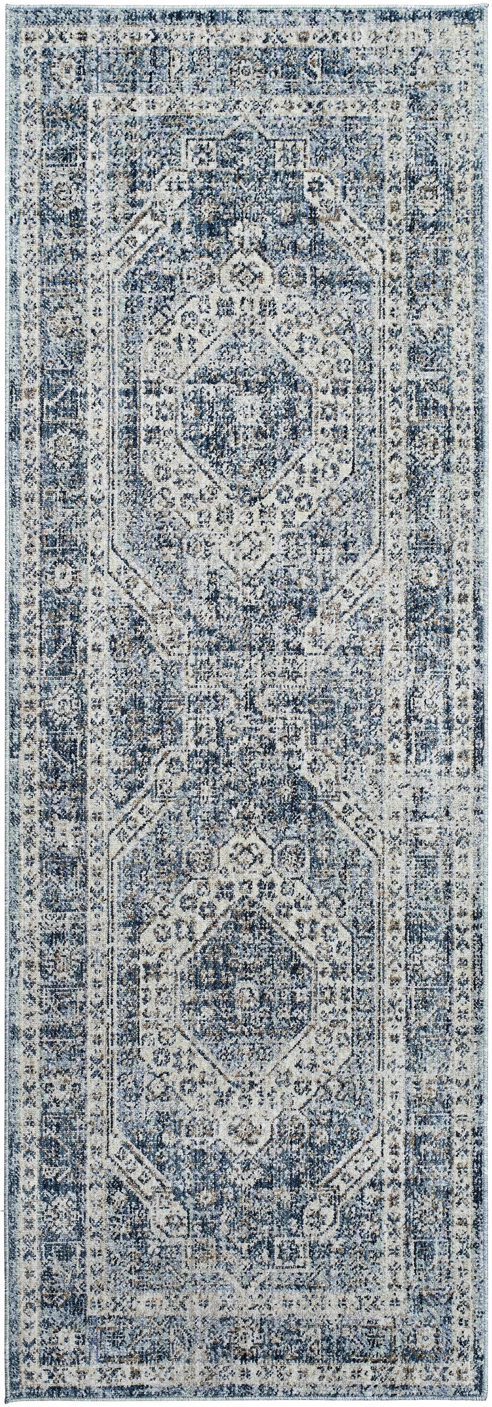 Kalei Blue Area Rug - Clearance by Boutique Rugs