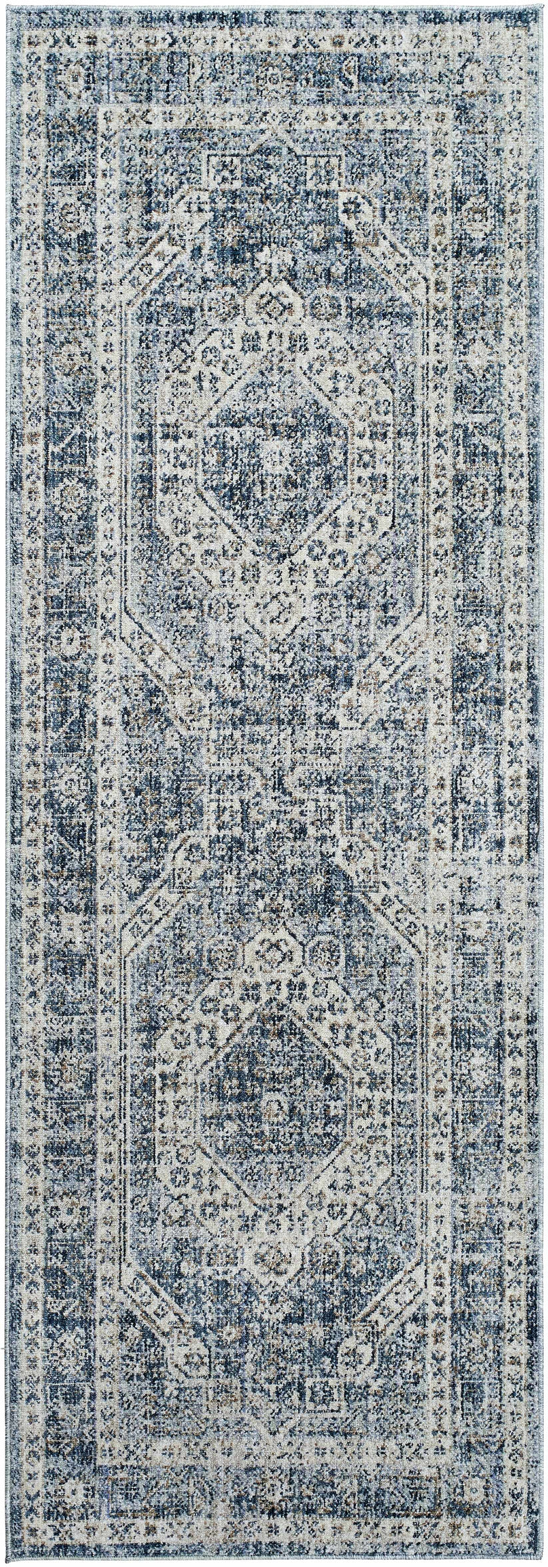 Kalei Blue Area Rug - Clearance by Boutique Rugs