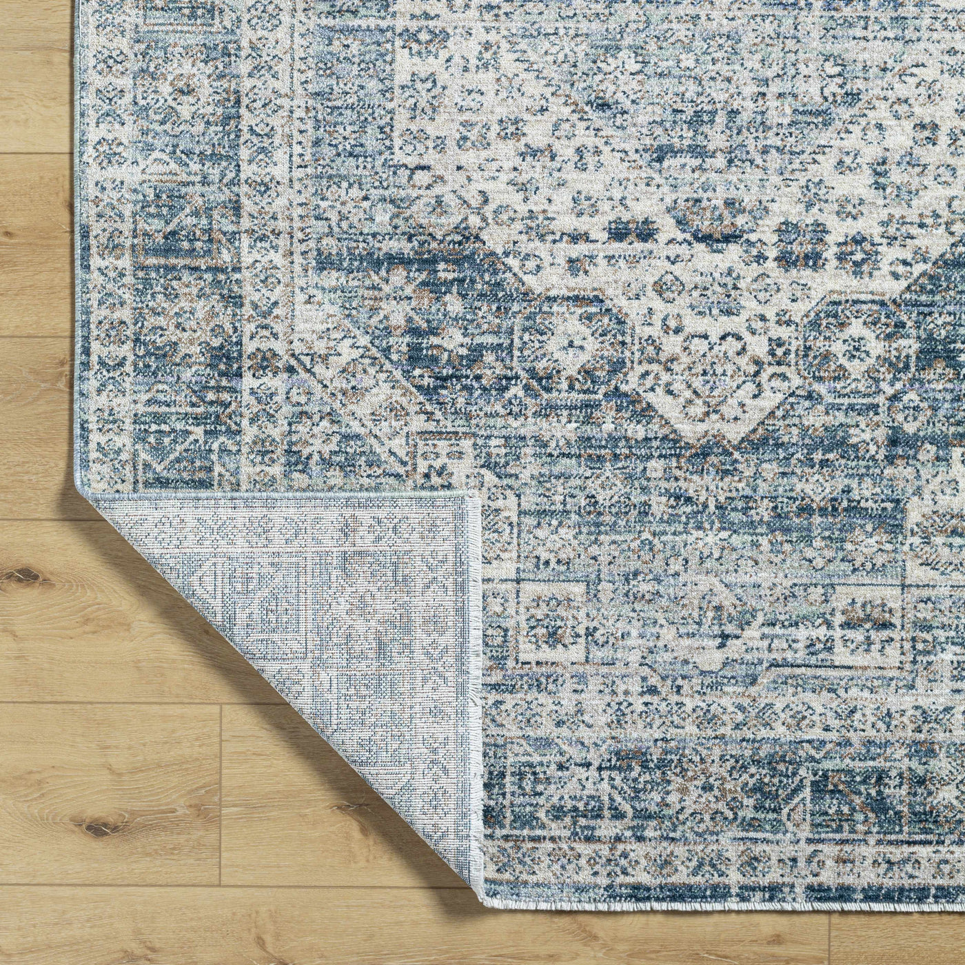 Kalei Blue Area Rug - Clearance by Boutique Rugs