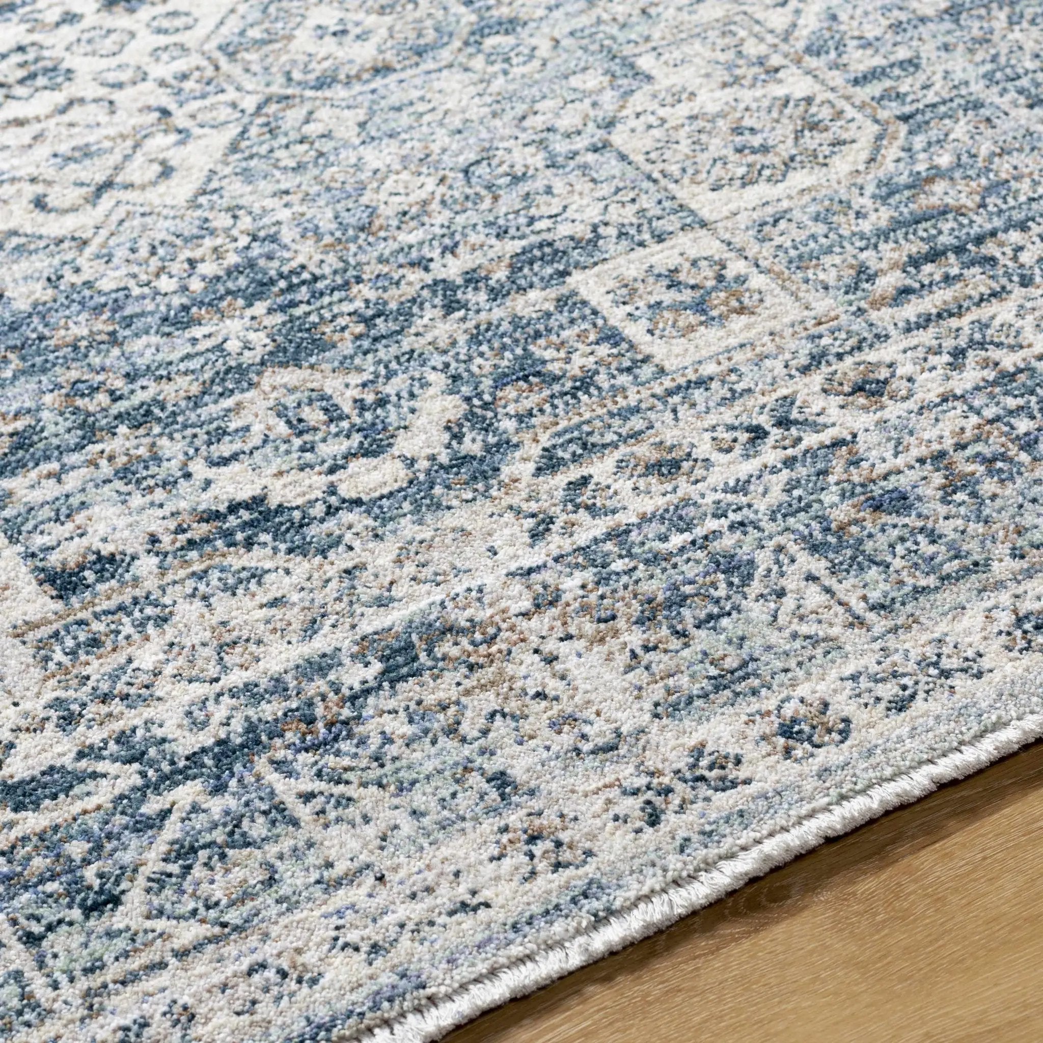 Kalei Blue Area Rug - Clearance by Boutique Rugs