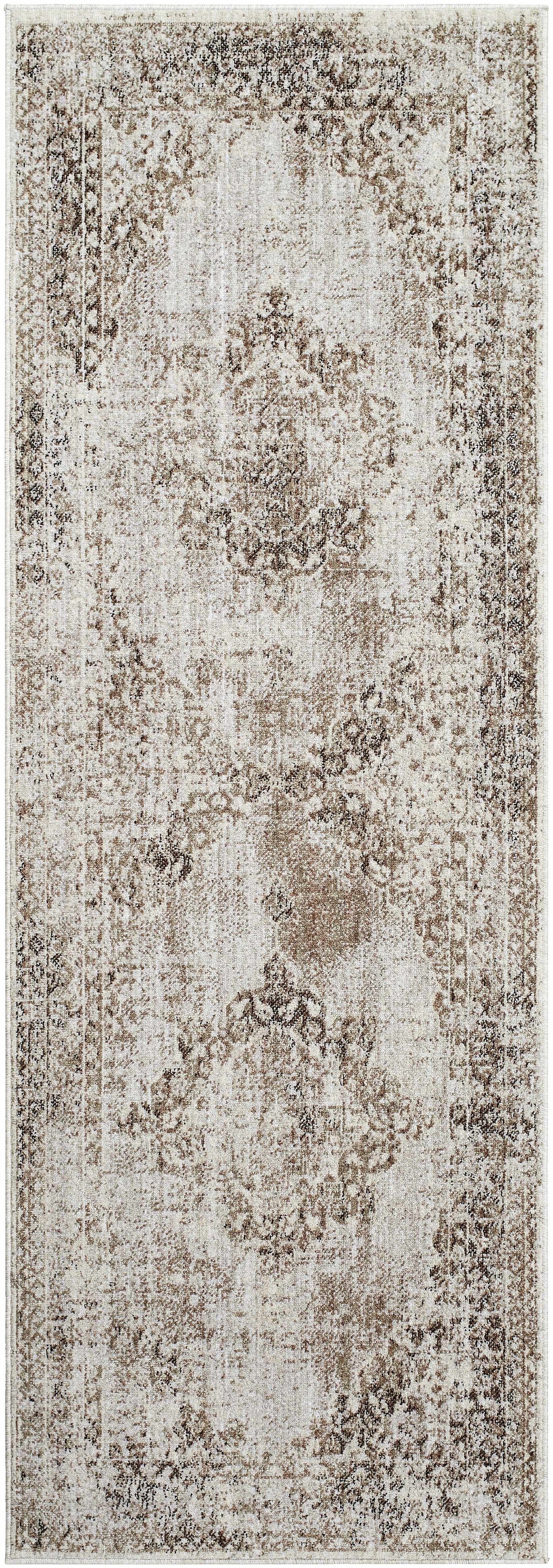 Kosta Beige Medallion Area Rug - Clearance by Boutique Rugs