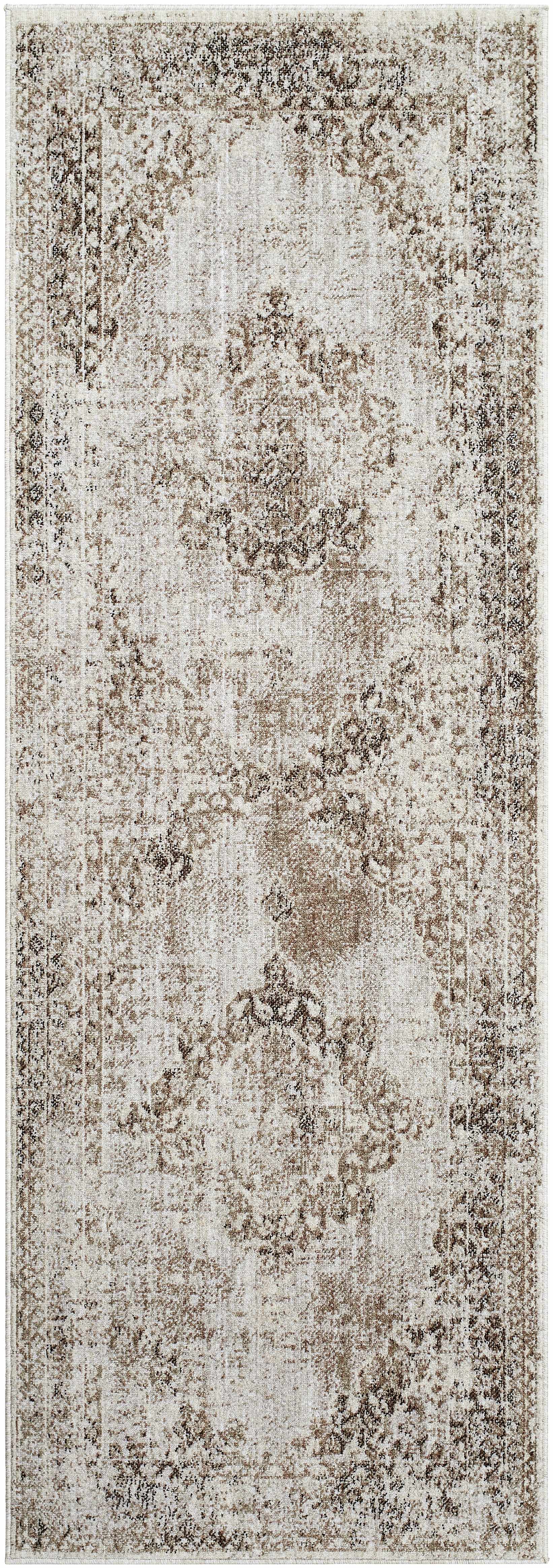Kosta Beige Medallion Area Rug - Clearance by Boutique Rugs