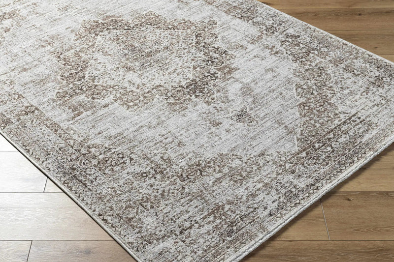 Kosta Beige Medallion Area Rug - Clearance by Boutique Rugs