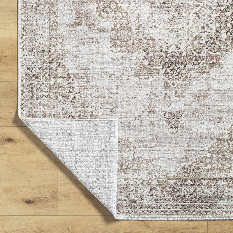Kosta Beige Medallion Area Rug - Clearance by Boutique Rugs