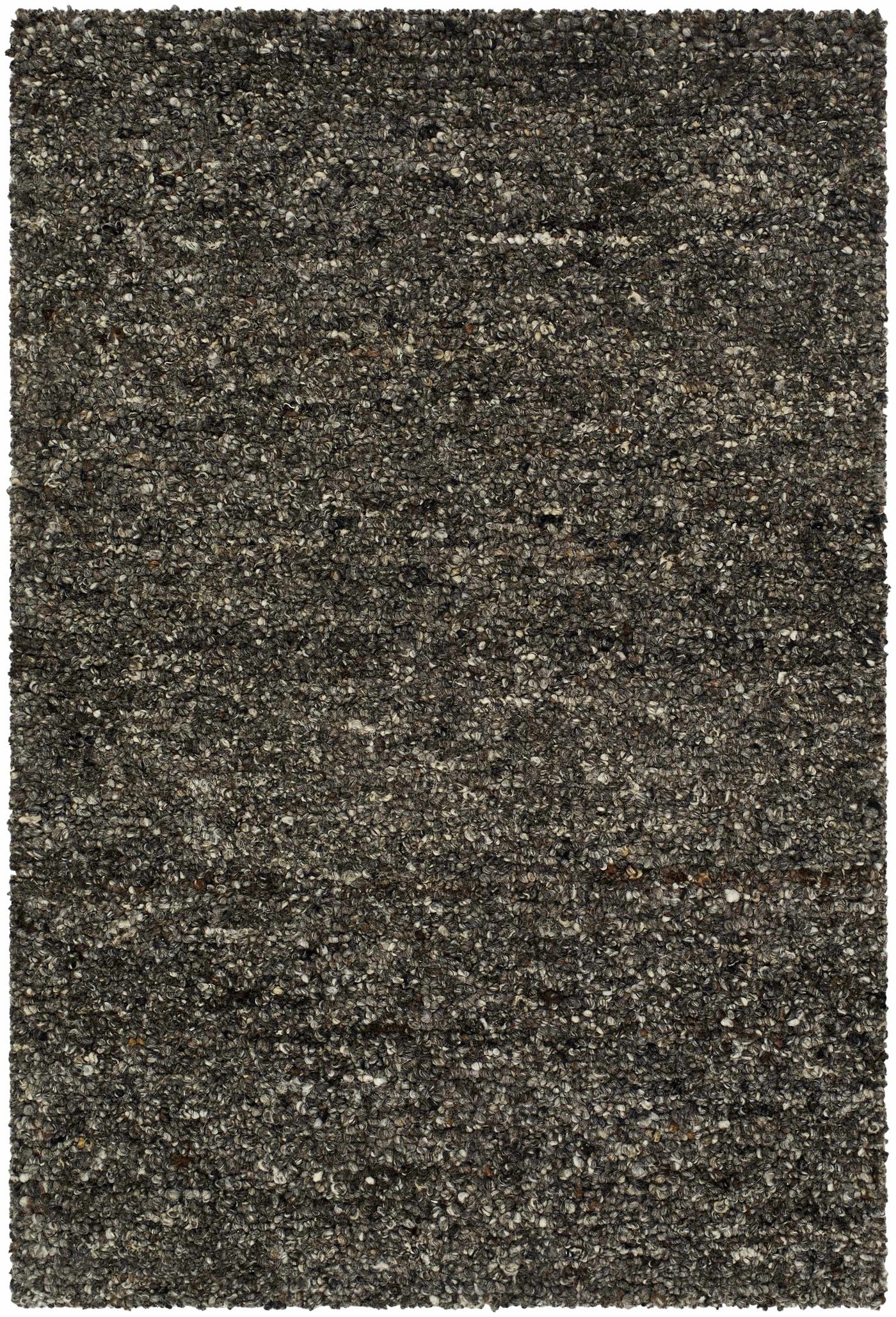 Sevan Black Wool Area Rug by Boutique Rugs