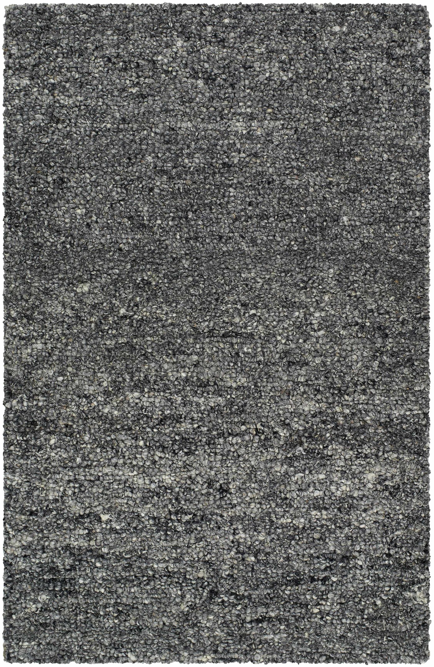 Sevan Charcoal Wool Area Rug by Boutique Rugs