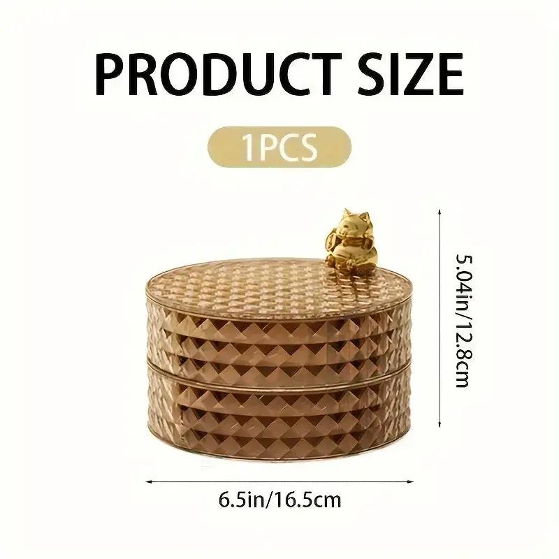 Snack Tray - With Lid Plastic by House Of Avana