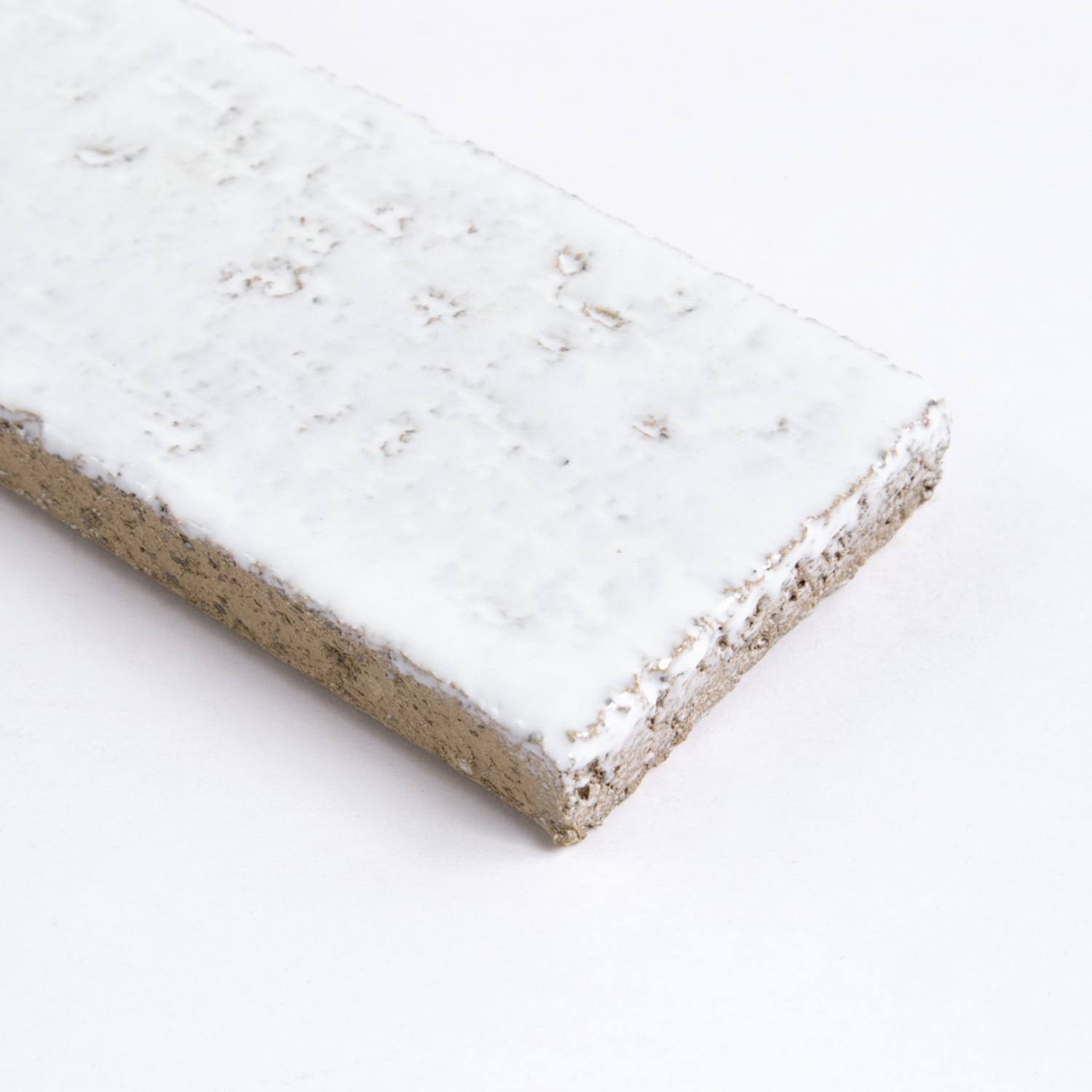 Snow Rustic Ceramic Tiles 2 3/4x9 3/4 Ceramic Rustic 2 3/4x9 3/4 Tiles — 3