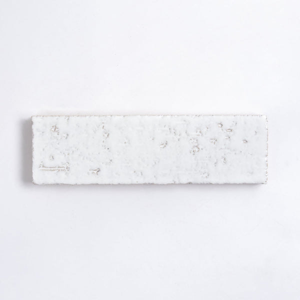 Snow Rustic Ceramic Tiles 2 3/4x9 3/4