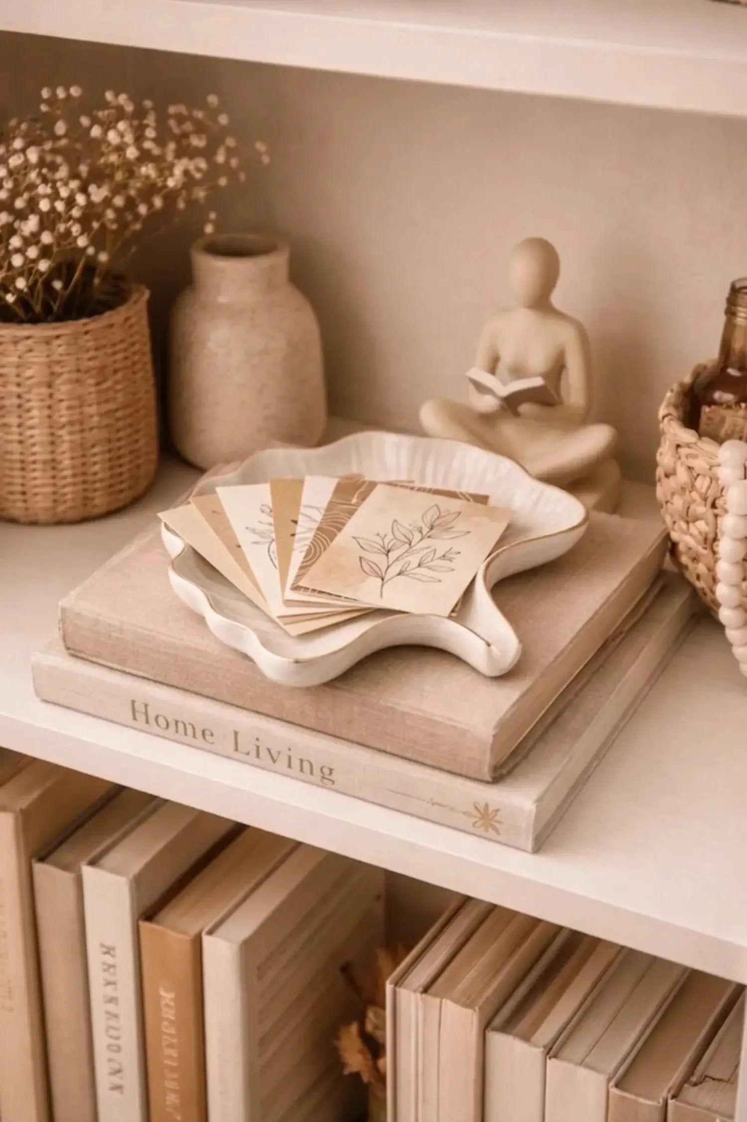 Soap Dish - Ceramic Golden Leaf by House Of Avana