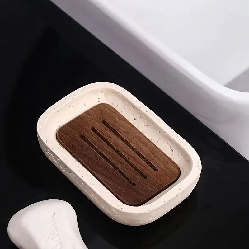 Soap Dish - Decorative Off-White Small by House Of Avana