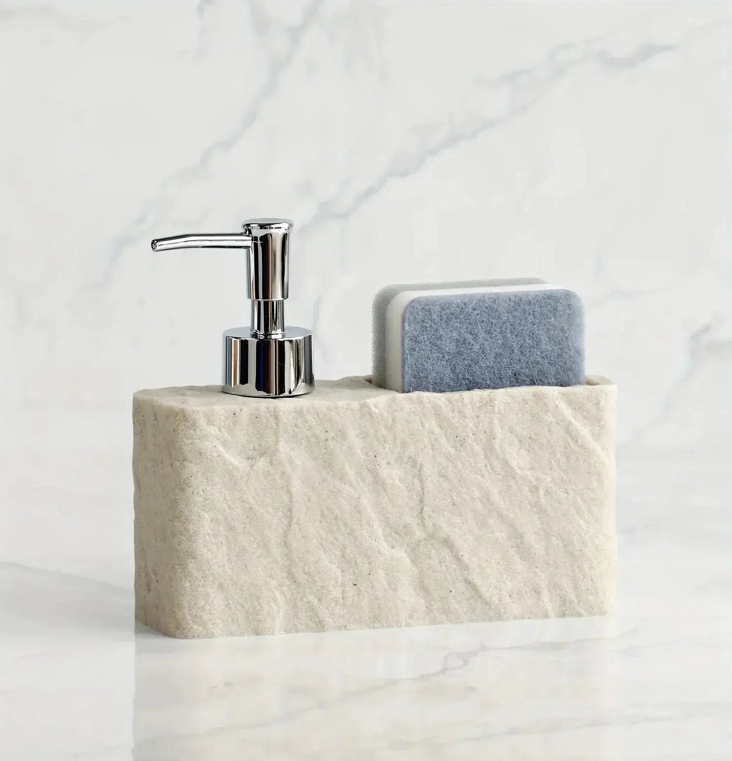 Soap Dispenser - Ceramic Black Natural by House Of Avana