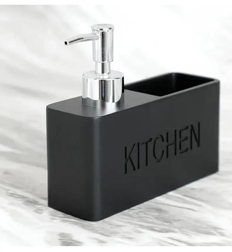 Soap Dispenser - Freestanding White Ceramic by House Of Avana