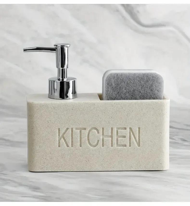 Soap Dispenser - Freestanding White Ceramic by House Of Avana