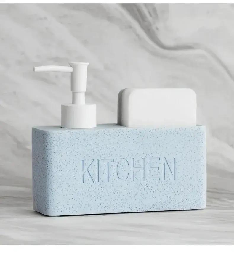 Soap Dispenser - Freestanding White Ceramic by House Of Avana