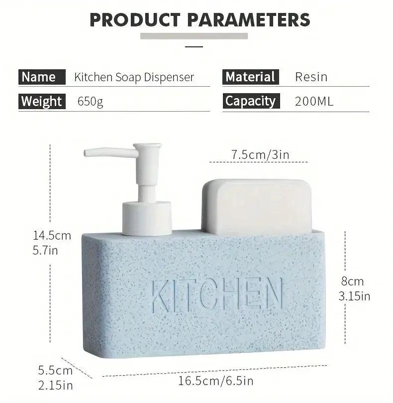 Soap Dispenser - Freestanding White Ceramic by House Of Avana