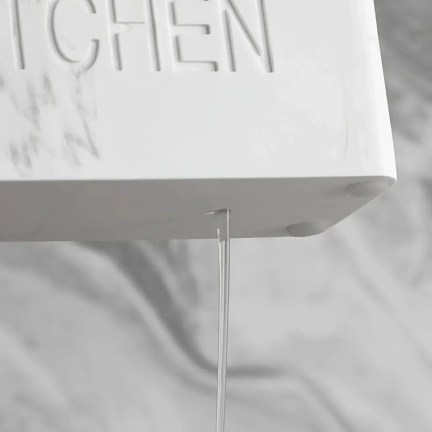 Soap Dispenser - Freestanding White Ceramic by House Of Avana