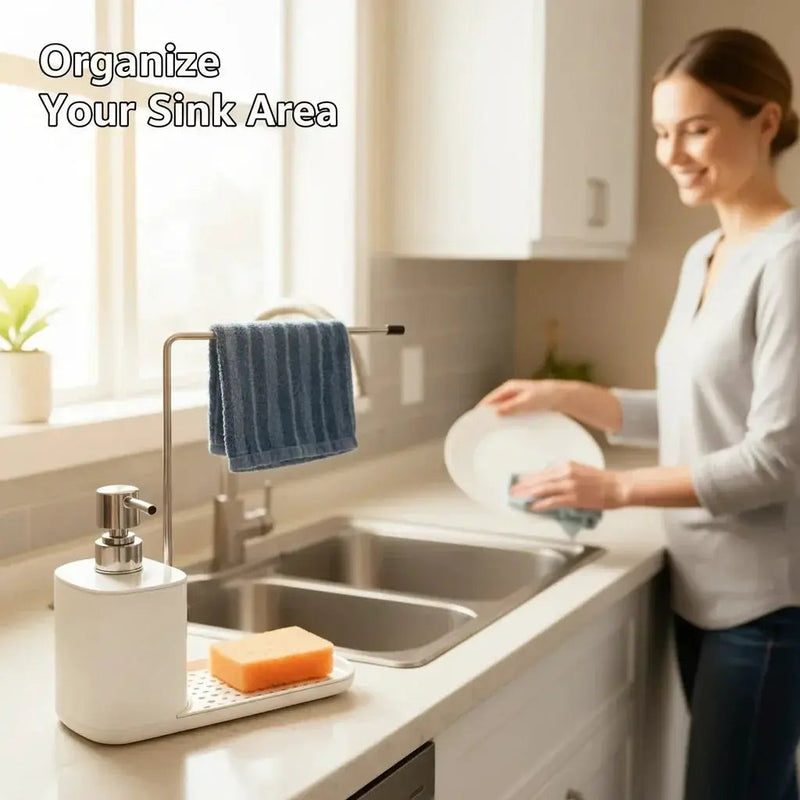 Soap Dispenser - Multifunctional Kitchen Storage by House Of Avana