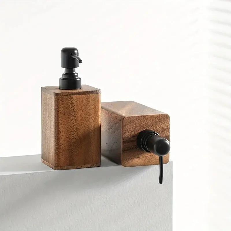 Soap Dispenser - Pressurized Solid Wood by House Of Avana