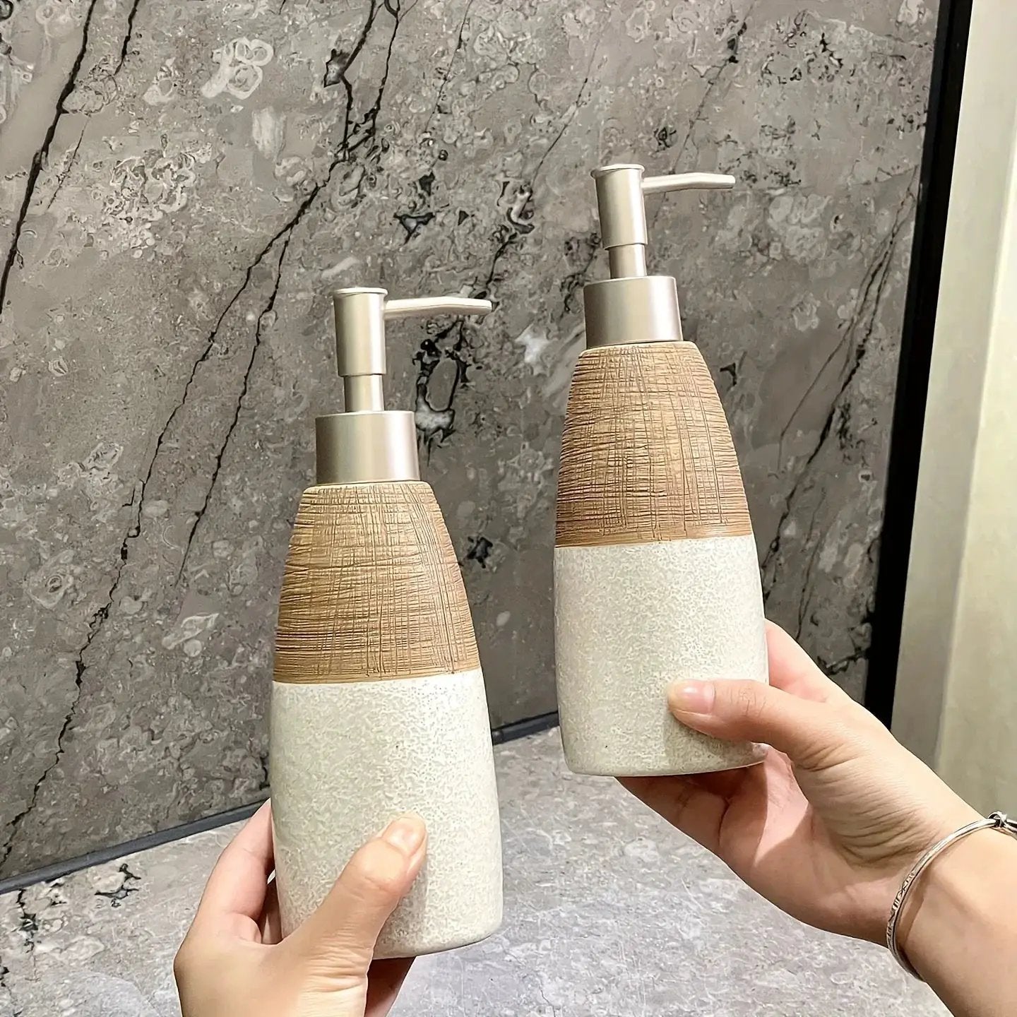 Soap Dispenser - Pump Ceramic Small by House Of Avana