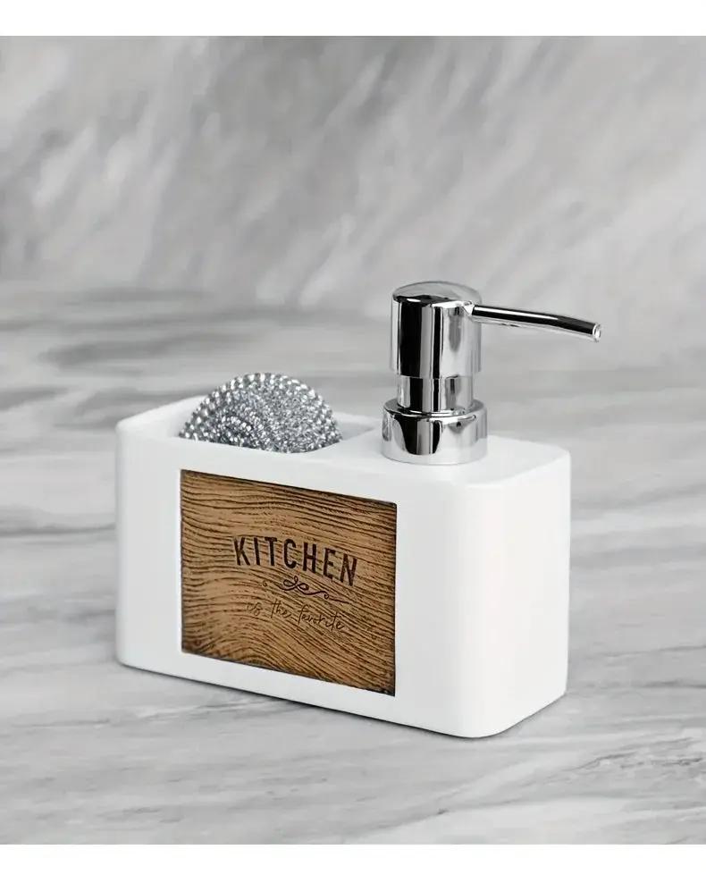 Soap Dispenser - Refillable Plastic by House Of Avana