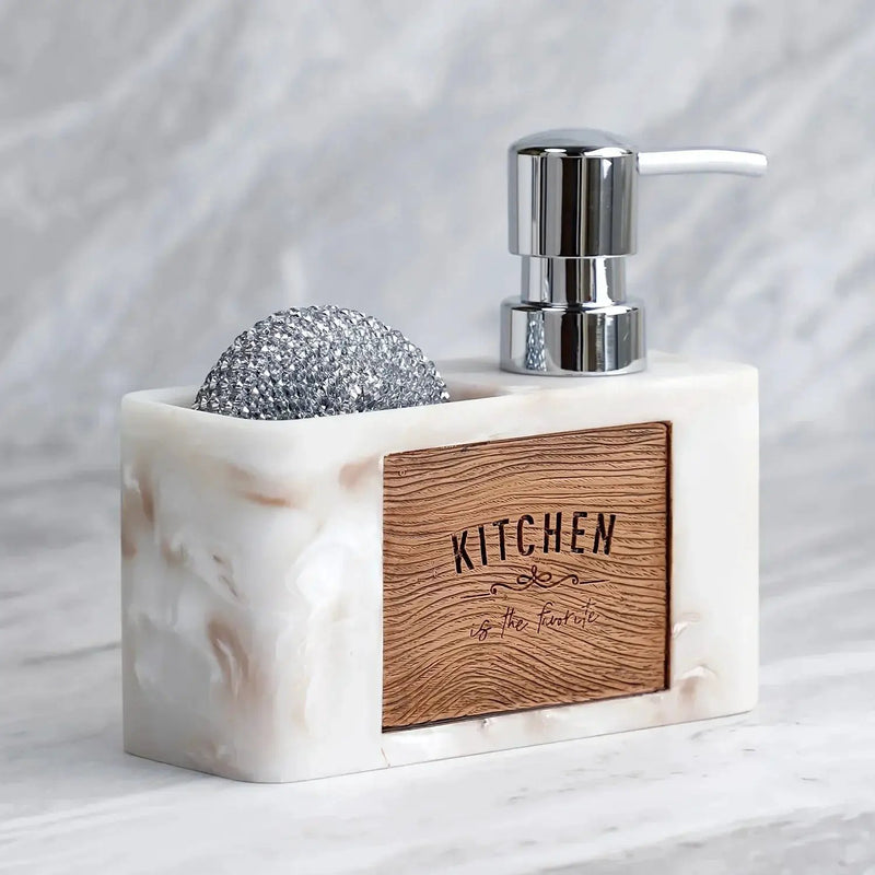 Soap Dispenser - Refillable Plastic by House Of Avana