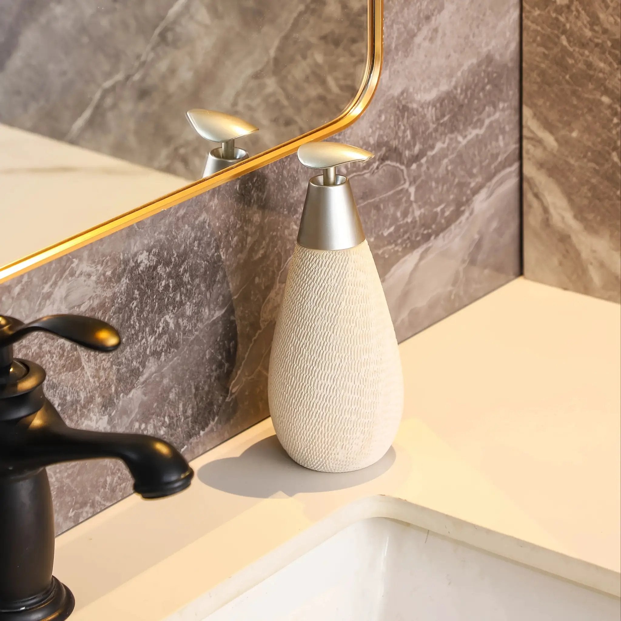 Soap Dispenser - Stainless Steel Pump by House Of Avana