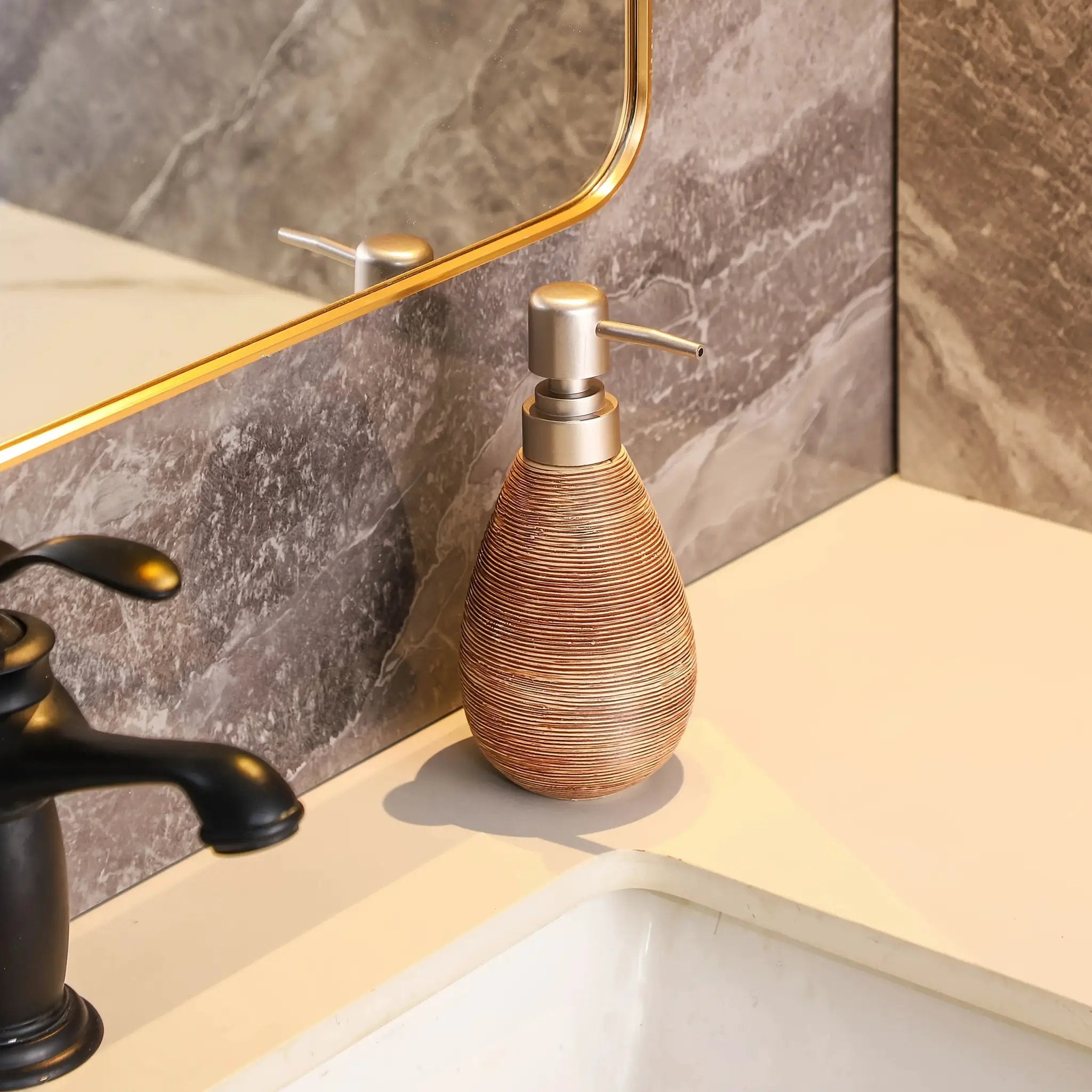 Soap Dispenser - Stainless Steel Pump by House Of Avana