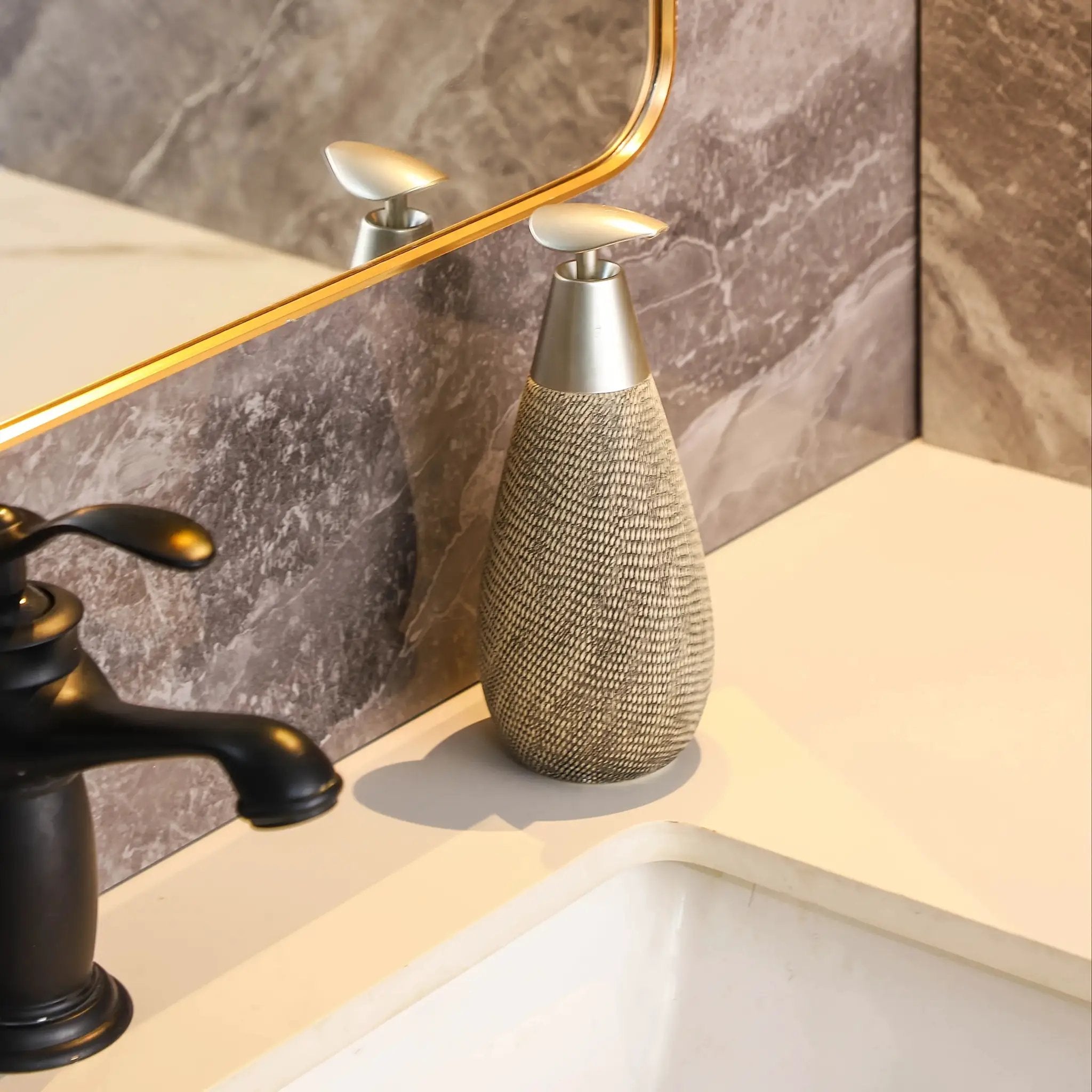 Soap Dispenser - Stainless Steel Pump by House Of Avana