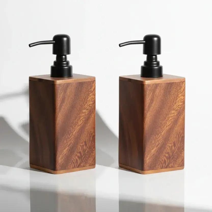 Soap Dispenser - Wooden Hand Sanitizer by House Of Avana