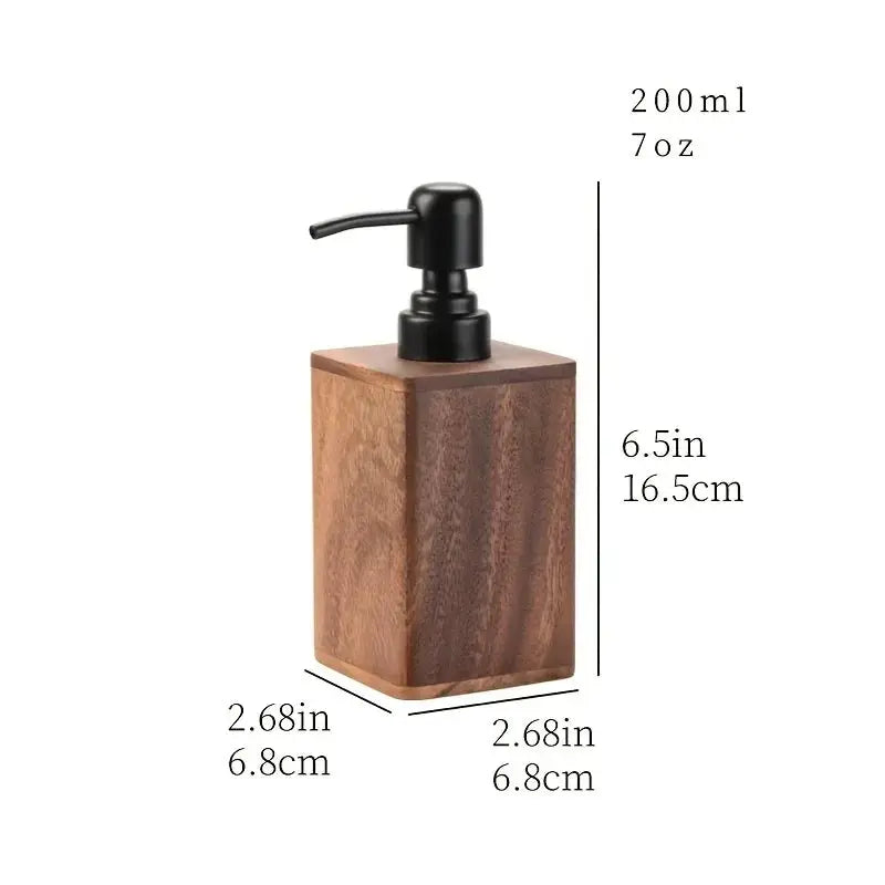 Soap Dispenser - Wooden Hand Sanitizer by House Of Avana