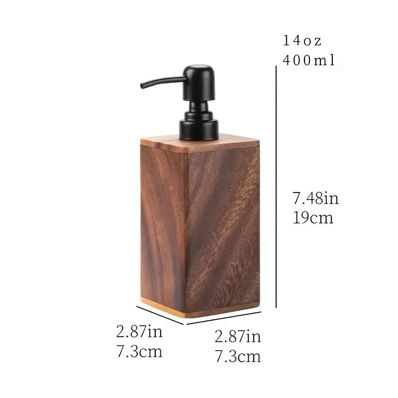 Soap Dispenser - Wooden Hand Sanitizer by House Of Avana