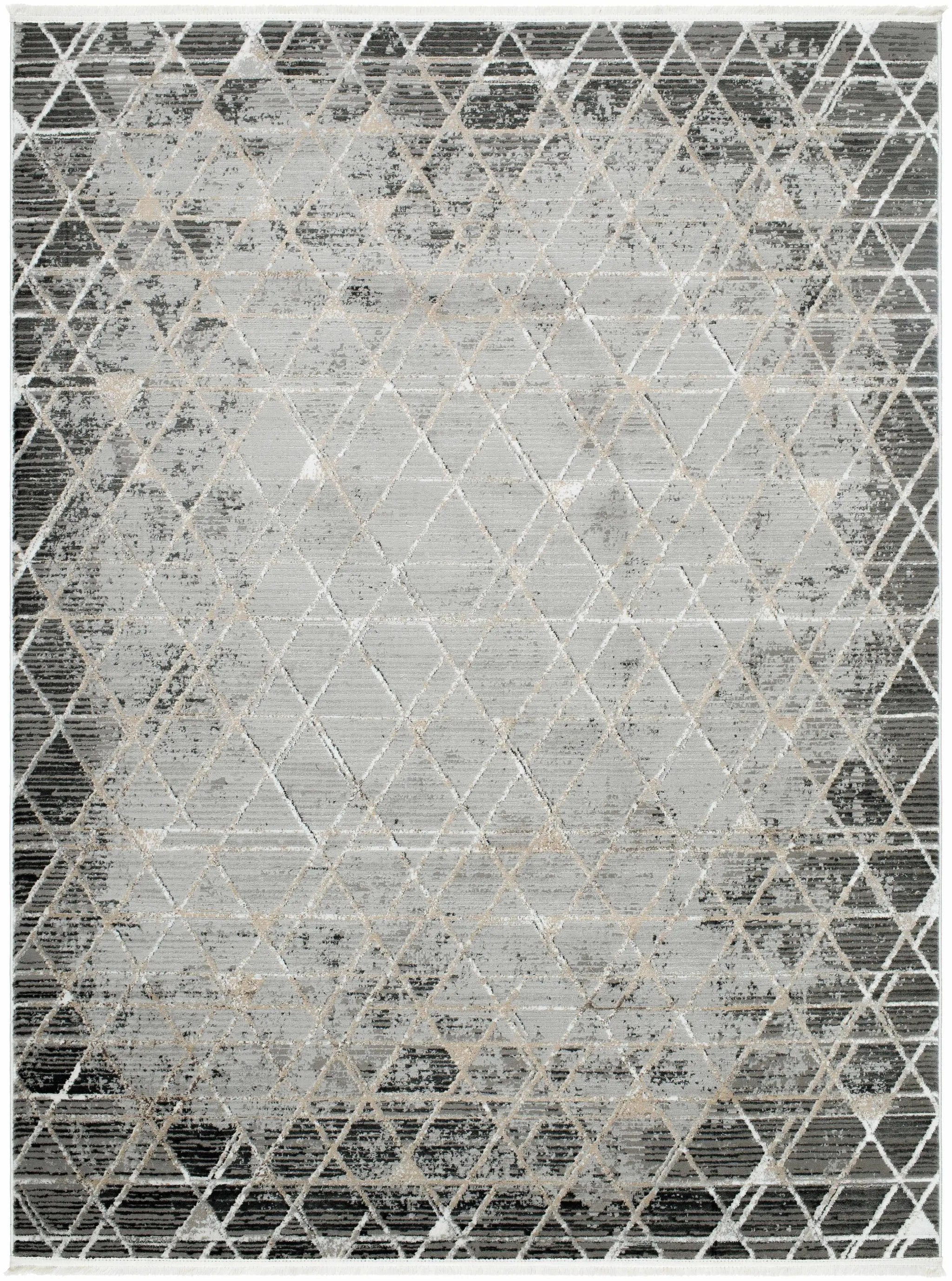 Luol Gray Area Rug - Clearance by Boutique Rugs