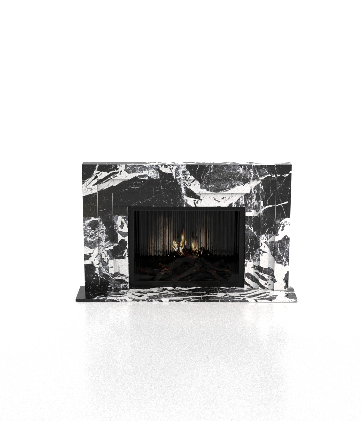 Socrates Fireplace by Zicana Boutique
