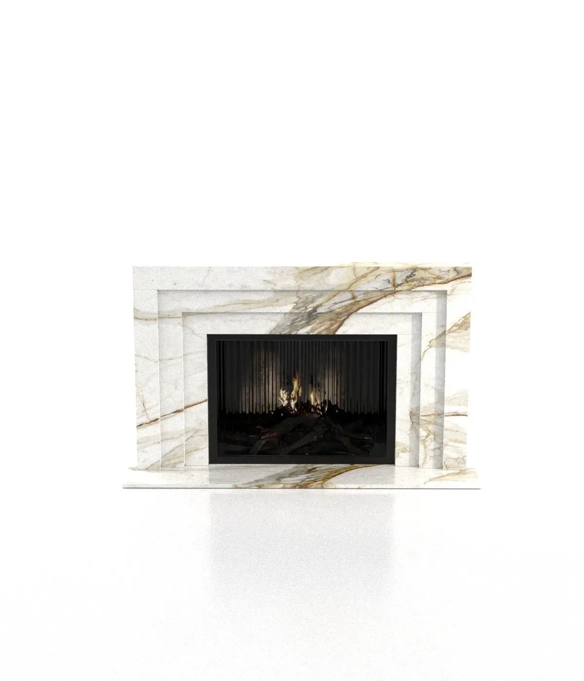 Socrates Fireplace by Zicana Boutique
