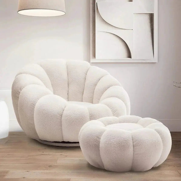Sofa - 360 Swivel White