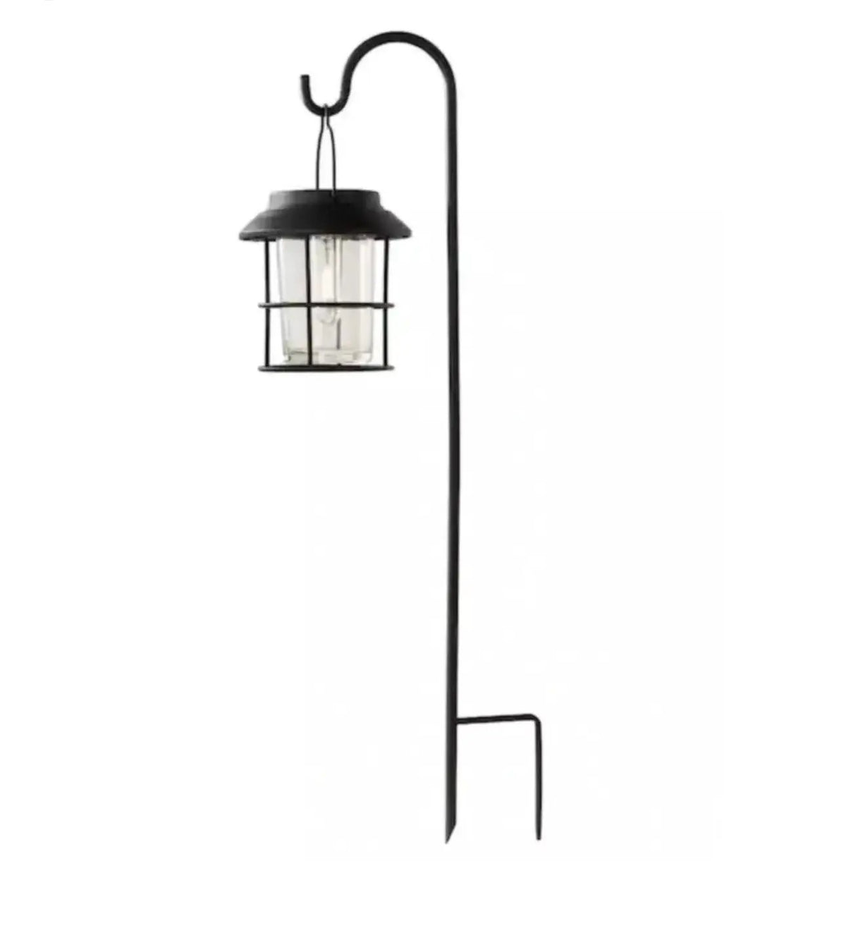 Solar Bronze Outdoor Integrated Filament LED Landscape Shepherd Hook Path Lights 10 Lumens (2-Pack) by Outdoor Solar Outlet