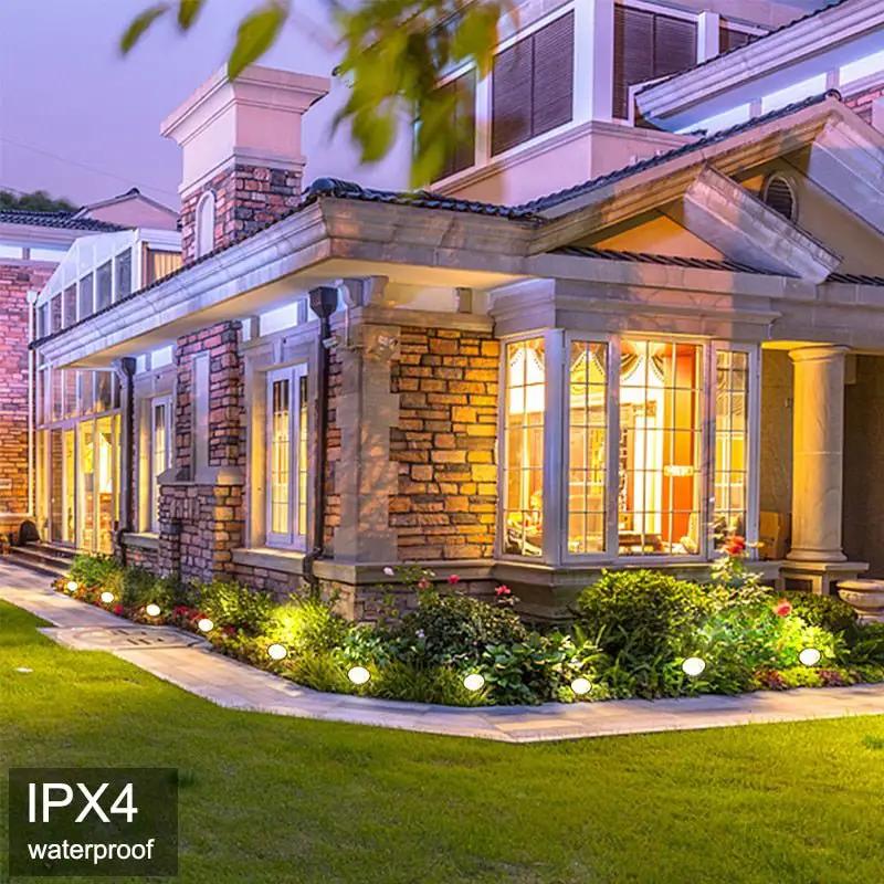 Solar In-Ground String Pathway Lights 10-in-1 by Outdoor Solar Outlet