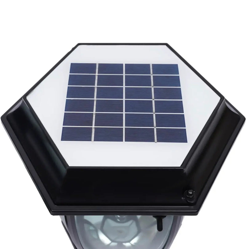 Solar Lamp Post Lights ,Outdoor Aluminum Floor Lamp,Waterproof Solar Powered Street Lights for Garden, Pathway, Driveway, Front/ Back Door, Warm White Solar Post Light,Replaceable Bulb(2 Pack) by Outdoor Solar Outlet