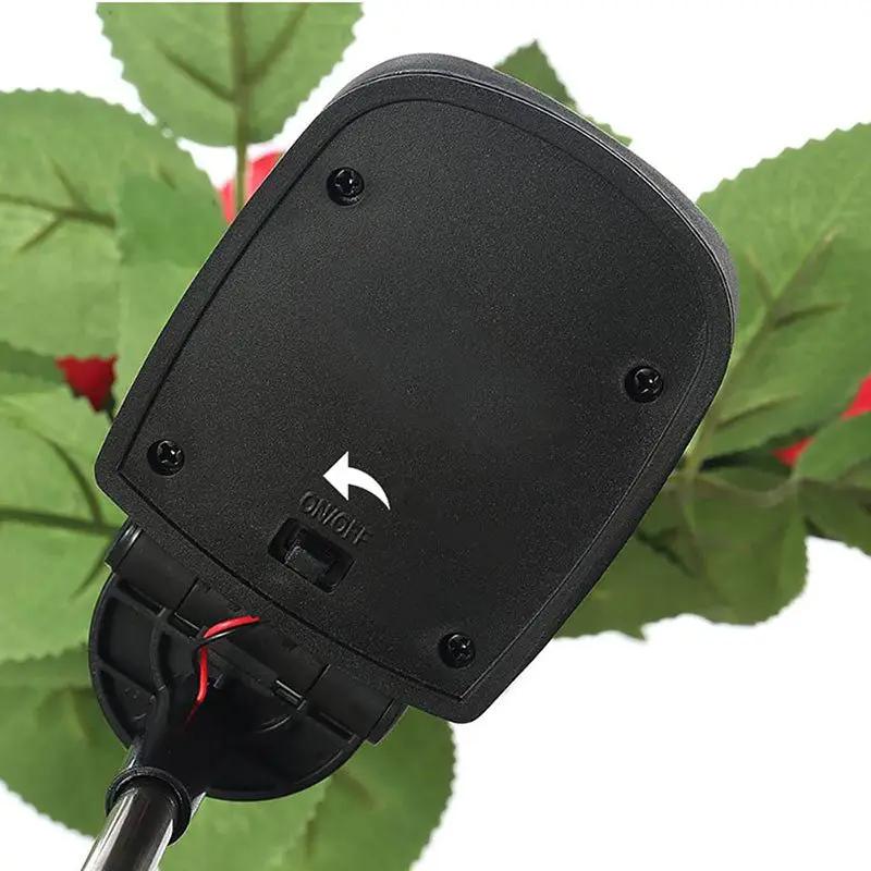 Solar LED Rose Flower Light (2 Pack) by Outdoor Solar Outlet