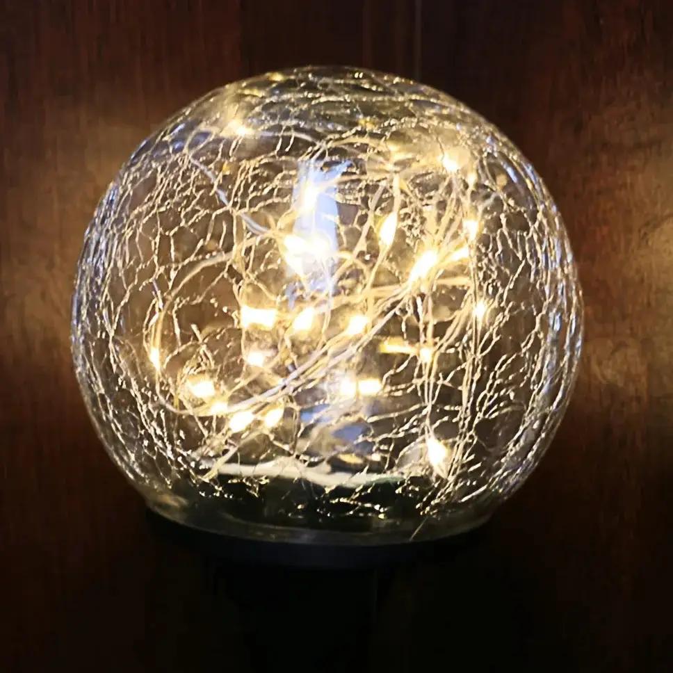 Solar Powered Garden Lights Set of 4 Outdoor Landscape Decor by House Of Avana