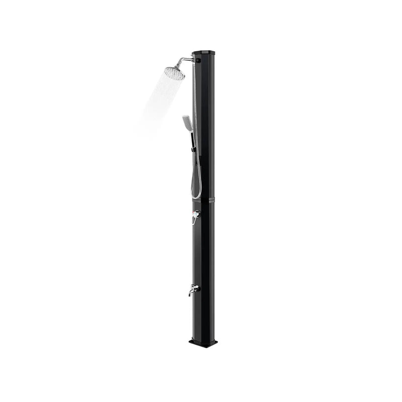 7.2 Feet 9.3 Gallon Solar Heated Shower with Hand and Foot Tap by DirectDeals