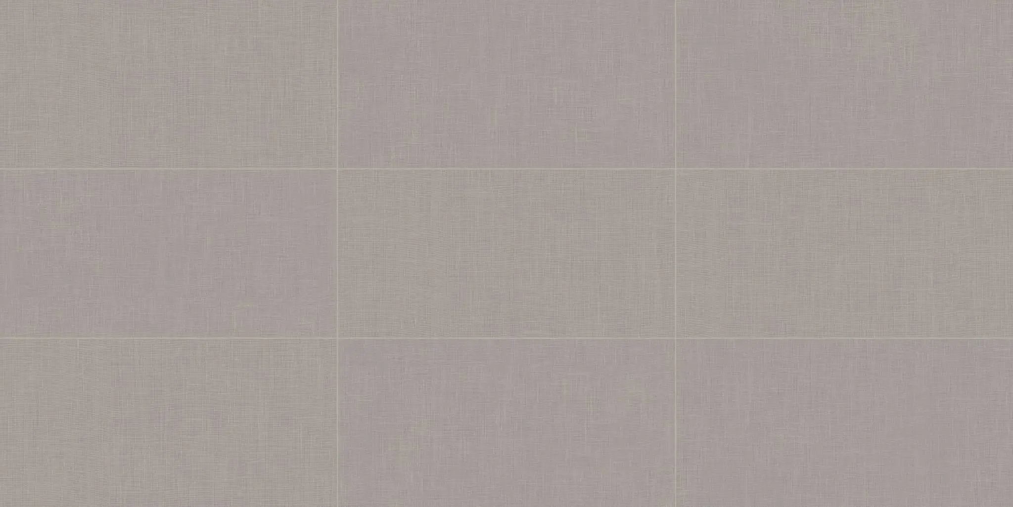 Soul Dw Silver Wool Cove Base Fabric Look Porcelain 6x12 by landmarkceramics